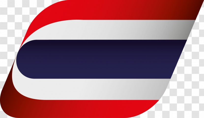 Line Font - Red - Flag Of Thailand Transparent PNG