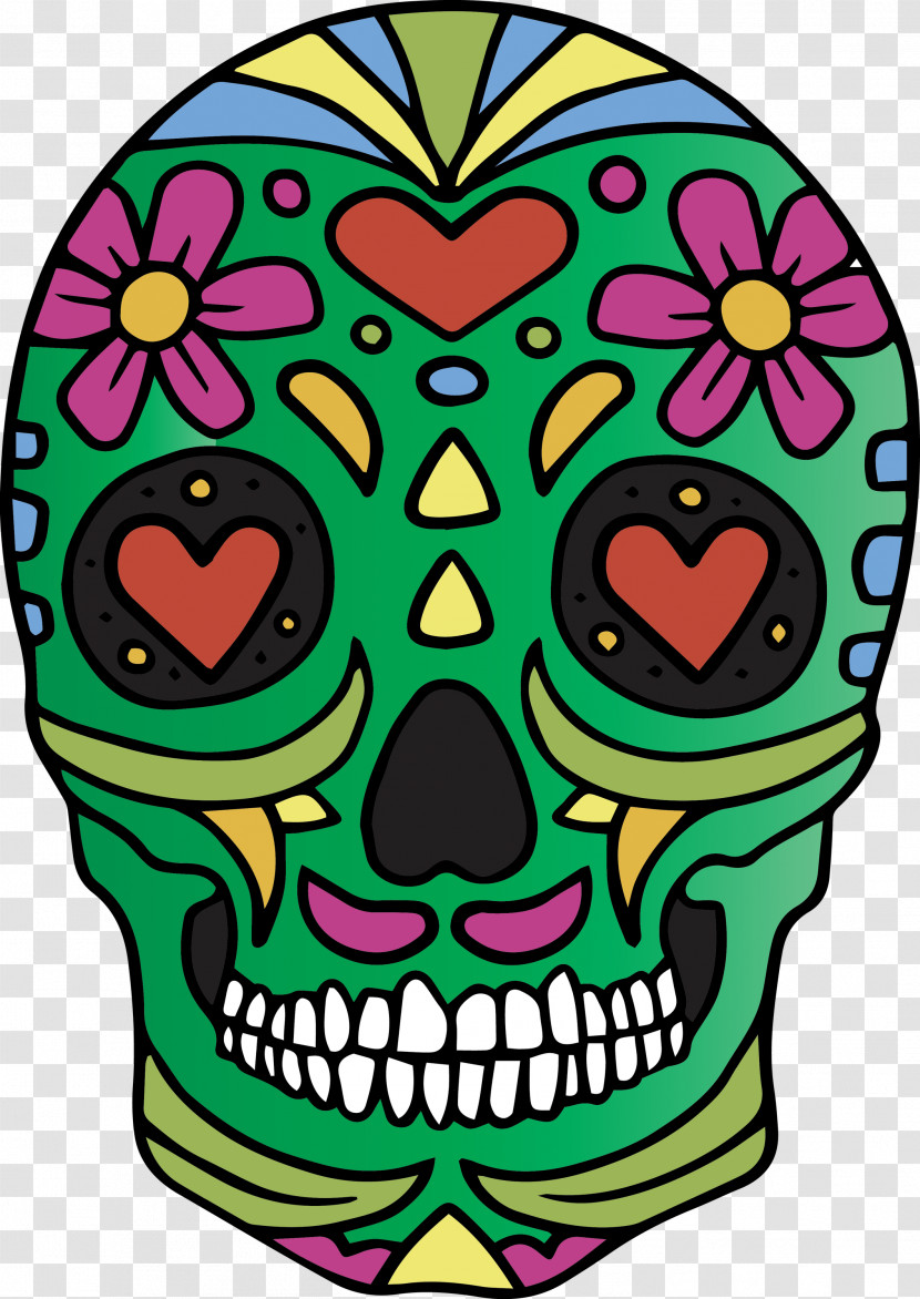 Skull Mexico Cinco De Mayo Transparent PNG