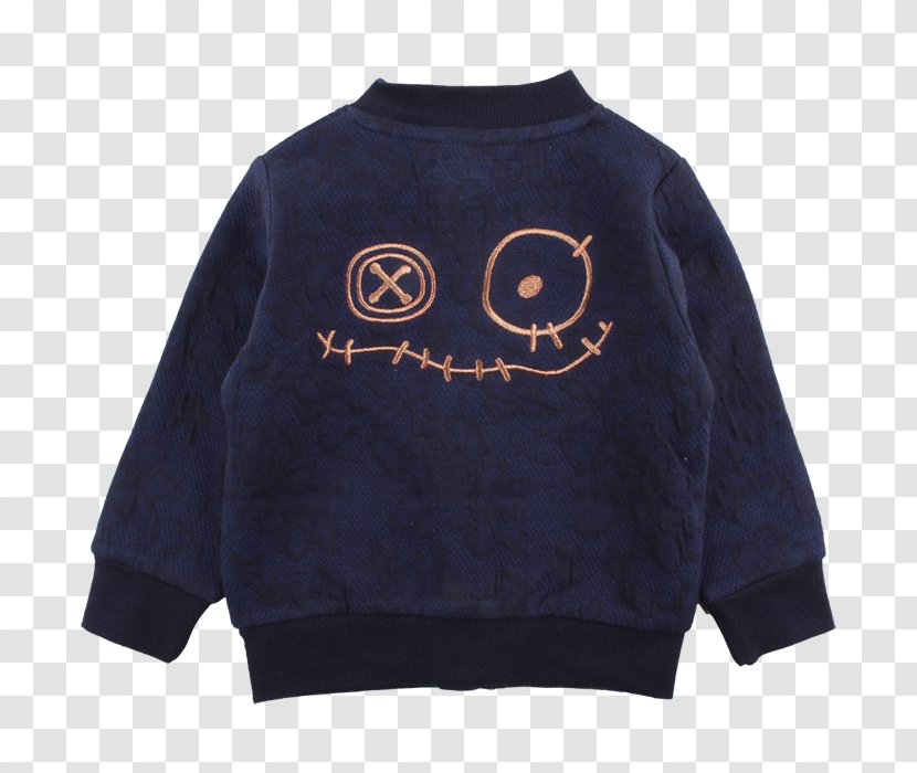 Hoodie T-shirt Sweater Blue Cardigan Transparent PNG