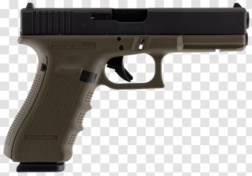 GLOCK 19 Firearm 9×19mm Parabellum Pistol - Cartoon - Weapon Transparent PNG