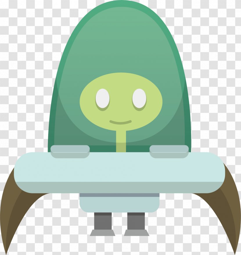 Flight Spacecraft Adobe Illustrator - Rocket - Smiling Spaceship Transparent PNG