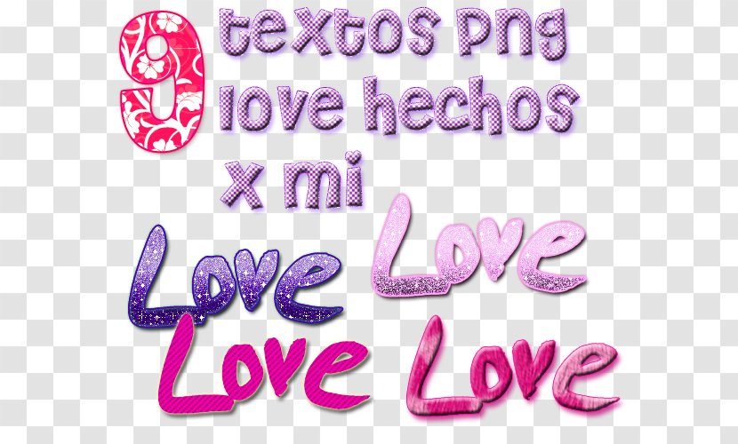 Product Font Love Pink M Text Messaging - Frame - I You More Transparent PNG