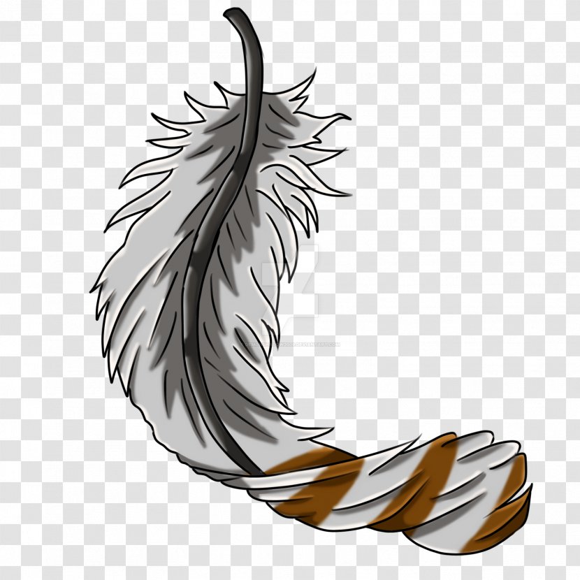 Feather Character Fiction Beak - Wing Transparent PNG