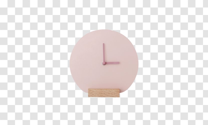 Pink M Clock - Design Transparent PNG