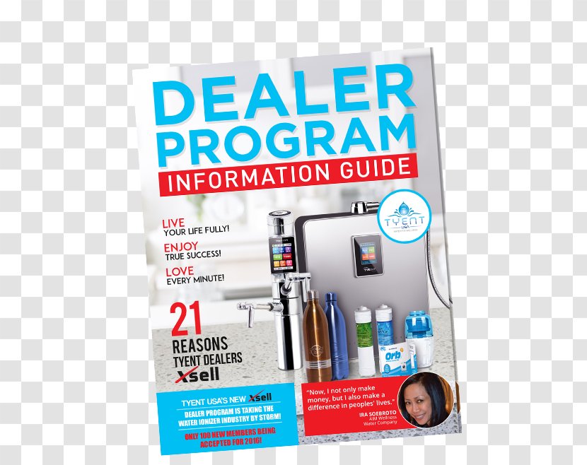 Water Ionizer E-book Advertising Transparent PNG