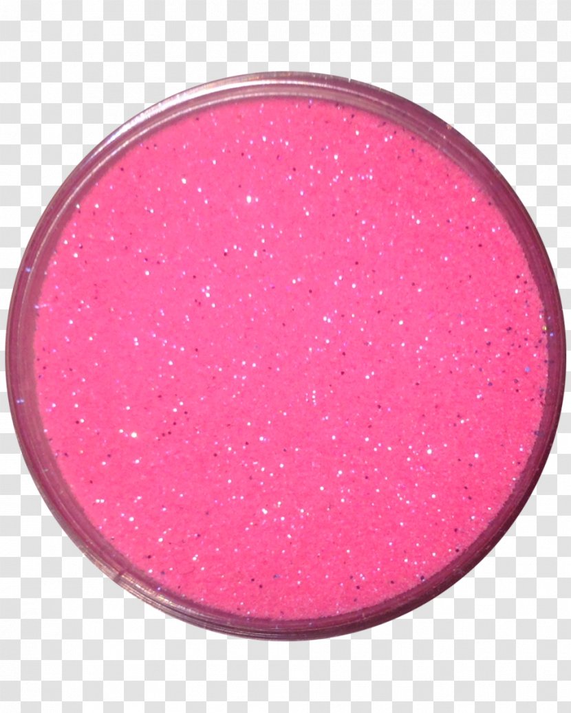 Face Powder Cosmetics Make-up Paintbrush - Stump - Pink Glitter Transparent PNG