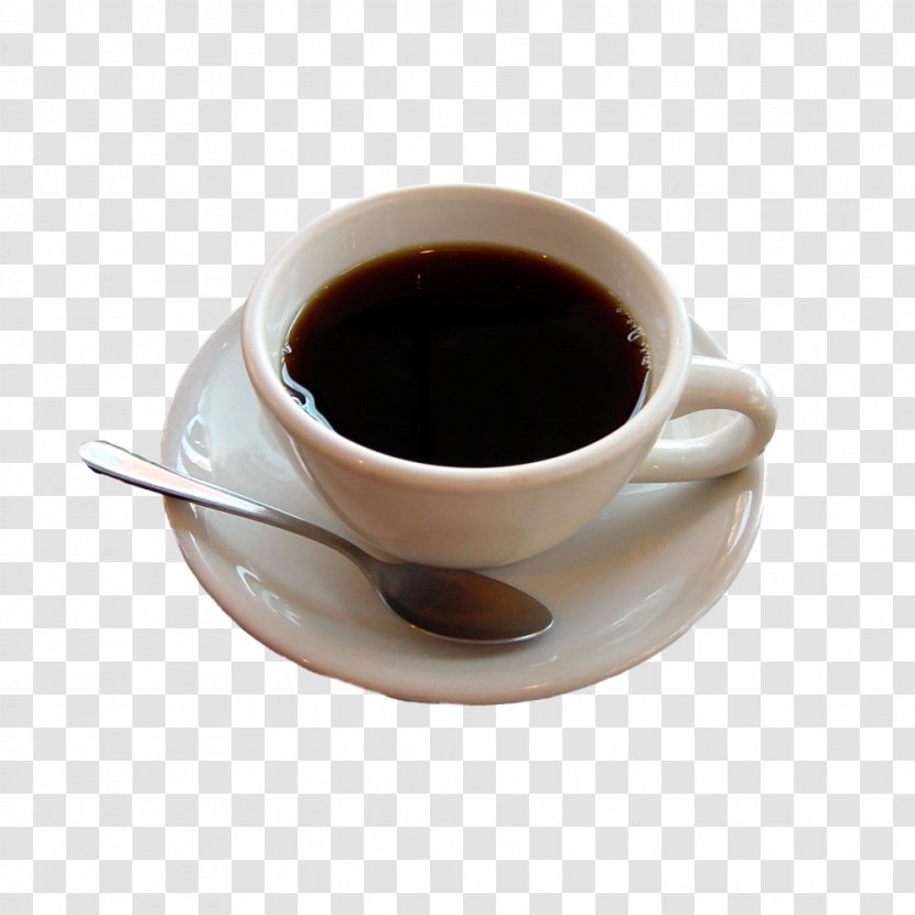 Cafe White Coffee Cup - Bean - Tableware Transparent PNG