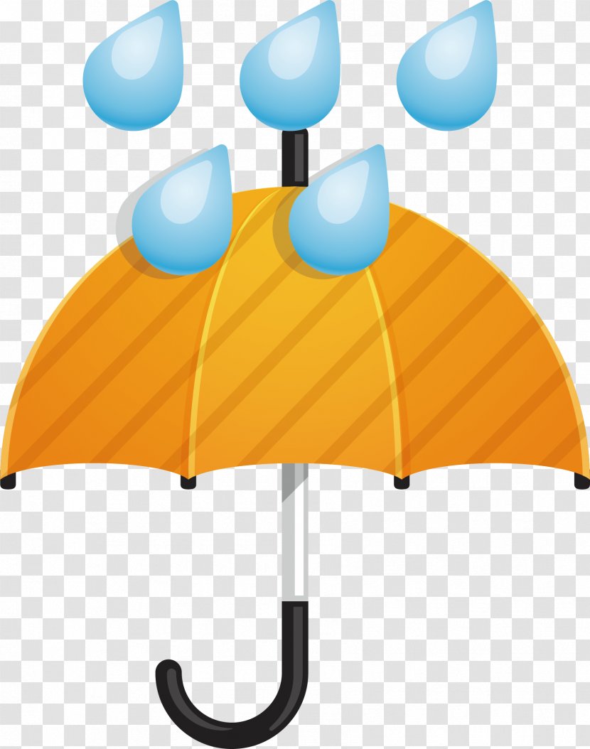 Umbrella Rain Clip Art - Sky - Vector Element Transparent PNG