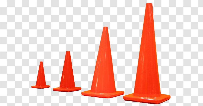 Traffic Cone Road Safety Orange - Cones Transparent PNG