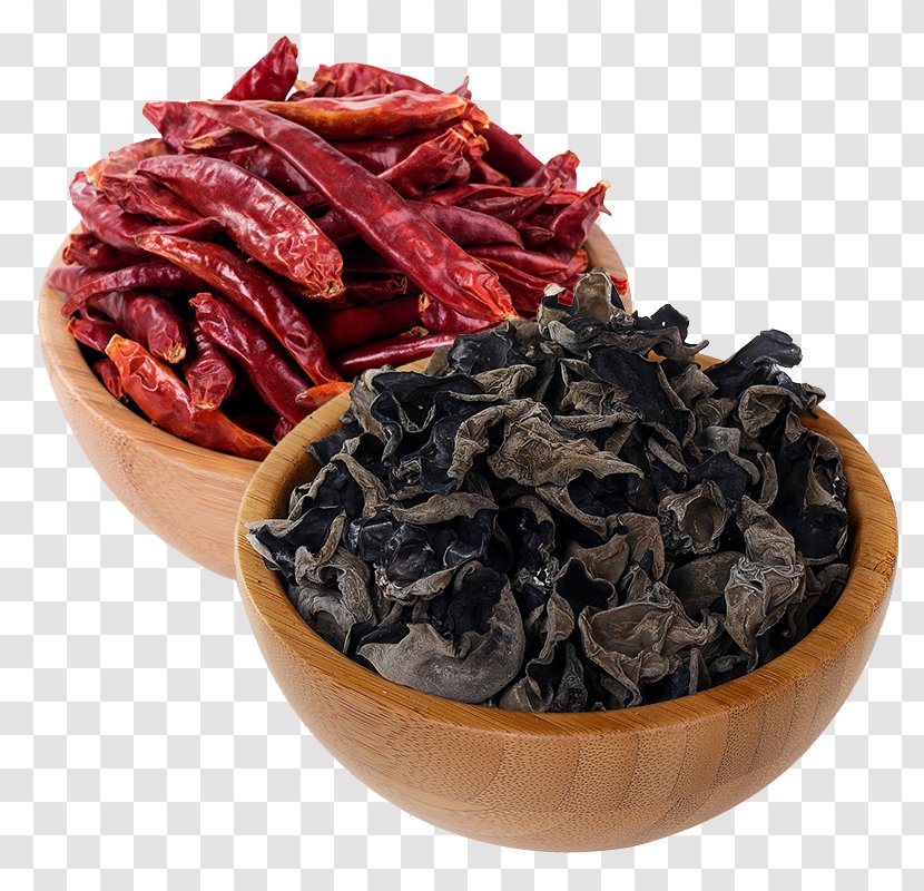 Facing Heaven Pepper Sichuan Cuisine Chili Pungency Food Drying - Black Fungus And Dry Transparent PNG