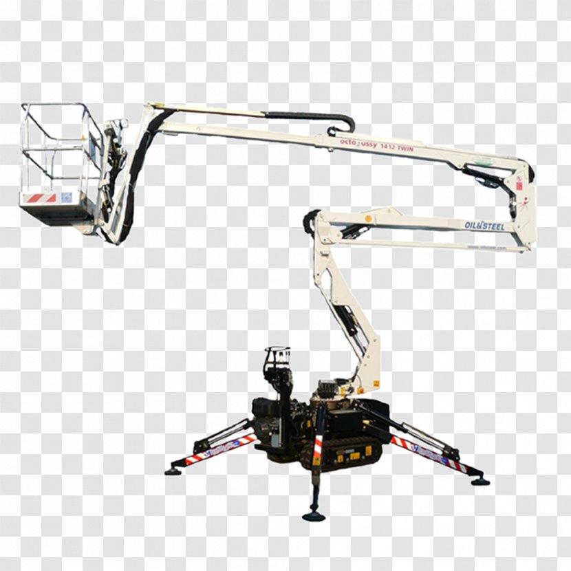 Aerial Work Platform Architectural Engineering Machine Crane Continuous Track - Tractor Transparent PNG