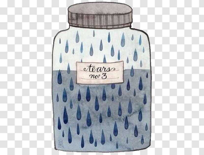 Jar Painting Drawing Tears - Watercolor Transparent PNG