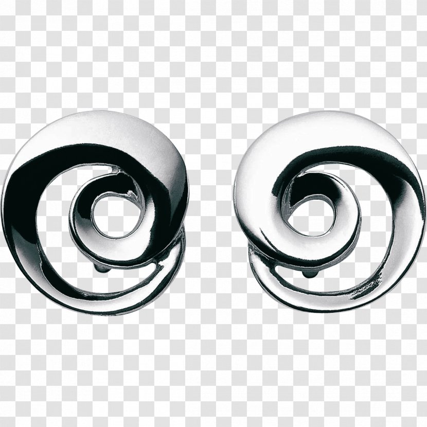 Continuity Silver Earrings Jewellery Georg Jensen A/S Transparent PNG