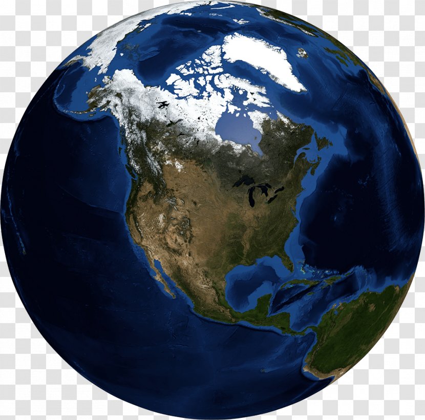 Earth United States Globe Space Debris Satellite - Energy Transparent PNG