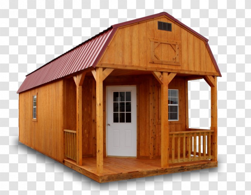 Loft Shed House Window Log Cabin - Porch Transparent PNG