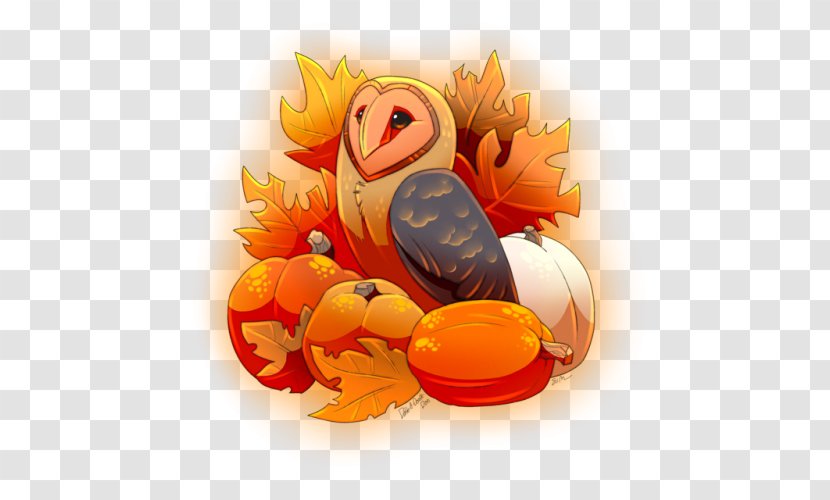 Barn Owl Bird Pumpkin Familiar Spirit Transparent PNG
