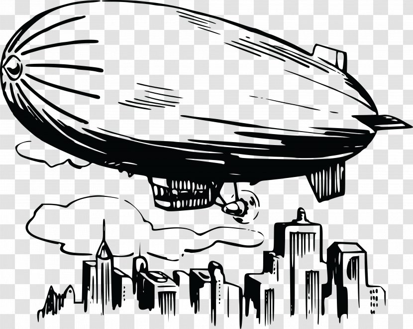 Goodyear Blimp Airship Clip Art - Vehicle - Floating Iceberg Free This Graphic Is For Transparent PNG