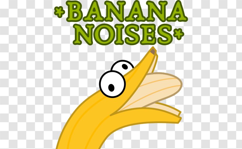 Banana Sticker Text Art Clip - Telegram Transparent PNG