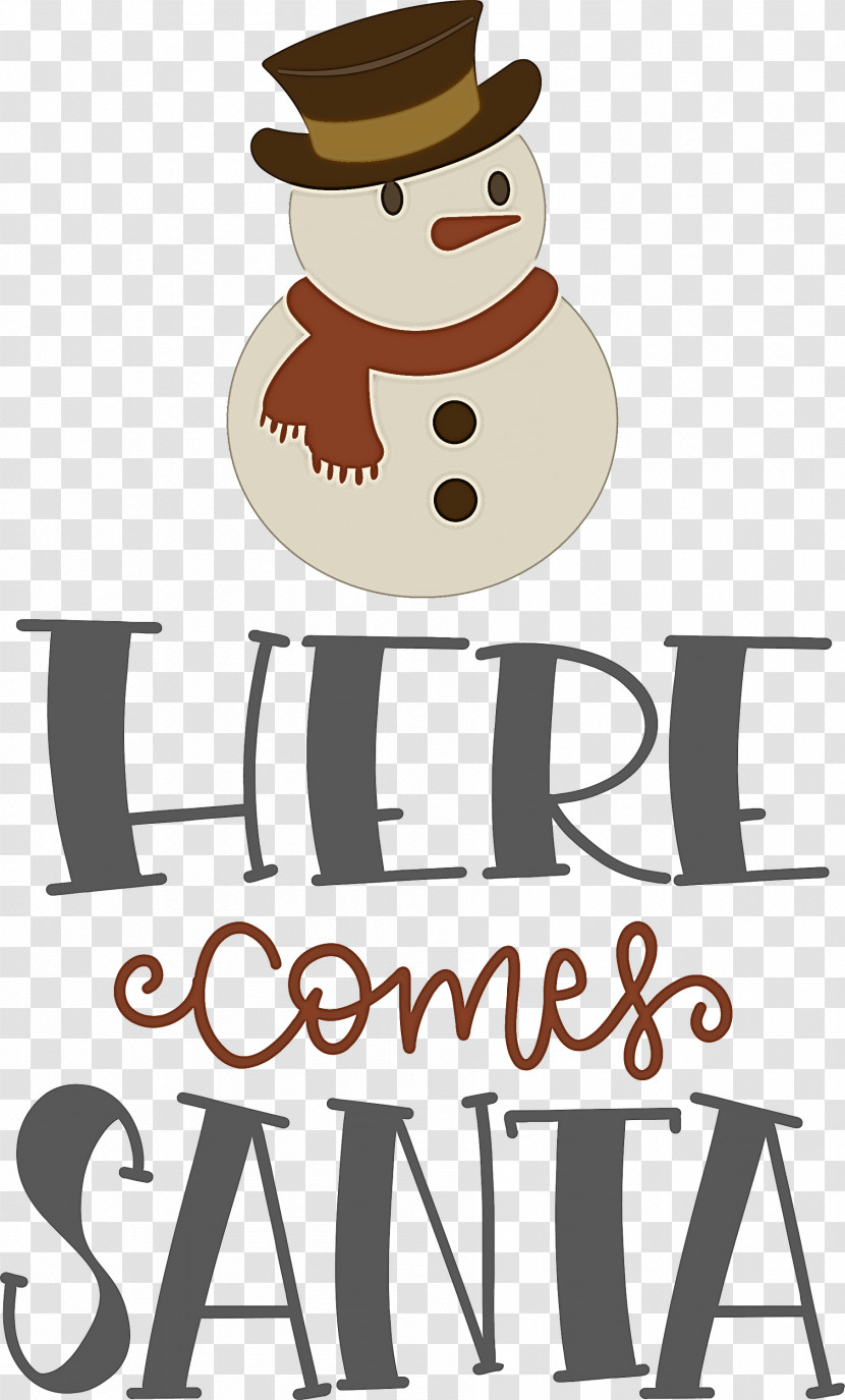 Here Comes Santa Santa Christmas Transparent PNG