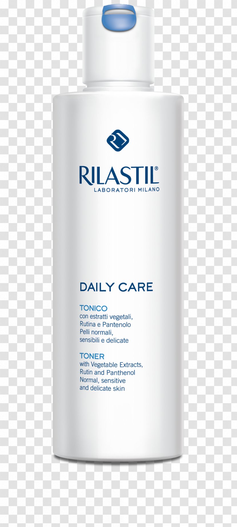 Lotion Rilastil Daily Care Facial Toner (with Vegetable Extracts Rutin And Panthenol) 250 Ml Reinigungswasser Milliliter - Liquid - Horsetail Herb Powder Transparent PNG