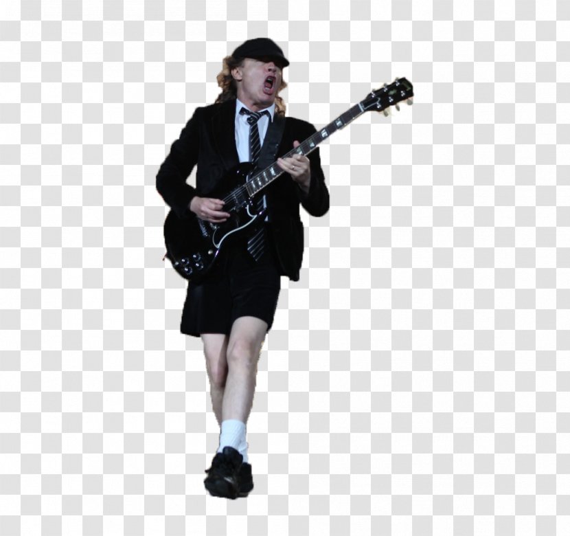 Guitarist AC/DC Riff Lead Guitar - Acdc - Young Transparent PNG