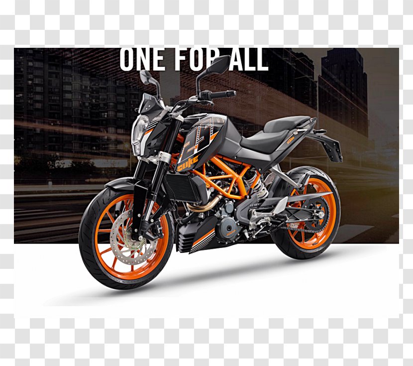 KTM 390 Series Motorcycle 200 Duke Car - Racing Transparent PNG