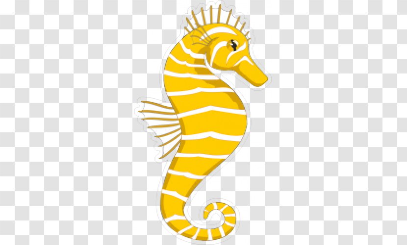 Yellow Seahorse Short-snouted Vertebrate Clip Art - Pipefishes And Allies Transparent PNG