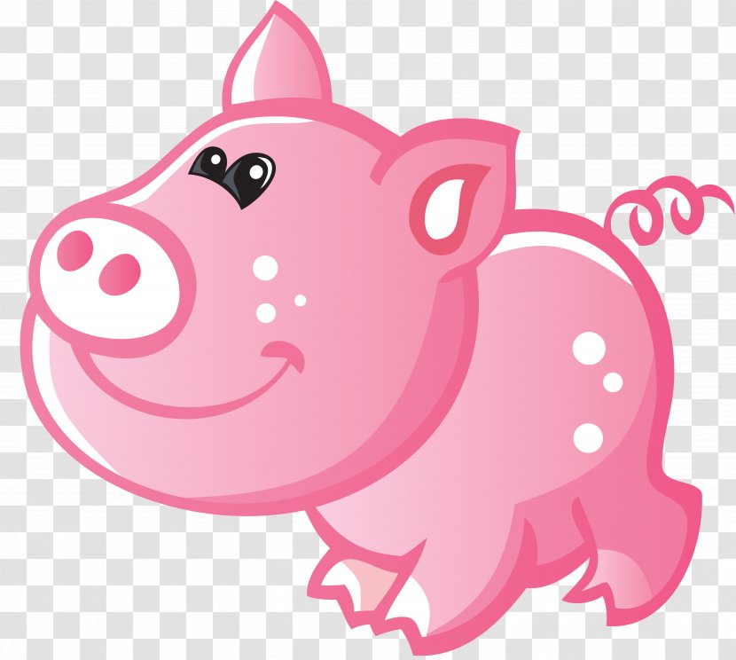 Daddy Pig Porky Cartoon Coloring Book - Livestock Transparent PNG