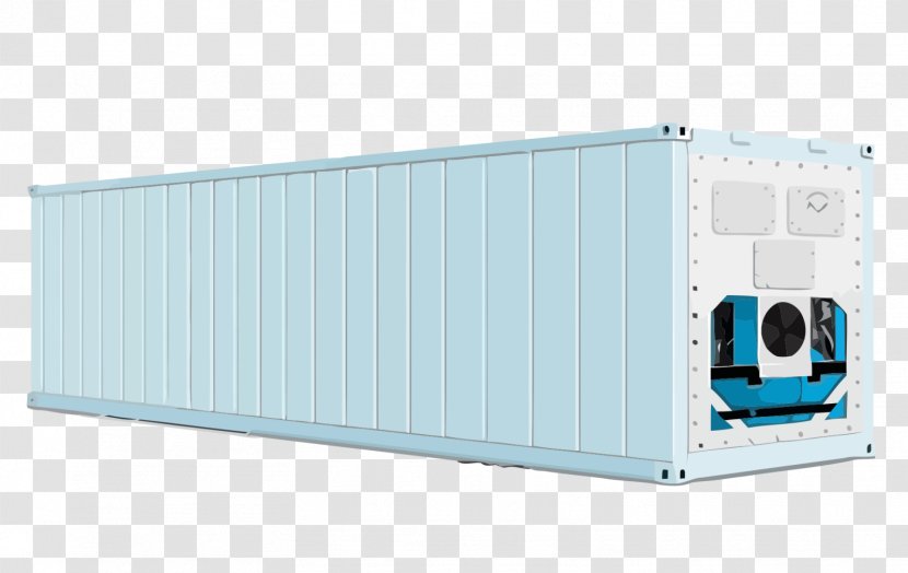 Intermodal Container Refrigerated Flat Rack Refrigeration - Reefer Ship Transparent PNG