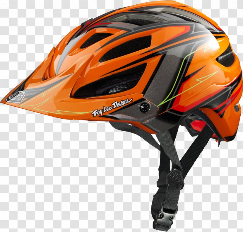 Motorcycle Helmet Bicycle Mountain Bike Troy Lee Designs - Cycling - Image Transparent PNG