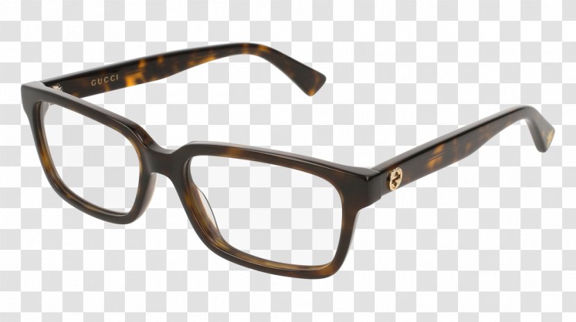 Gucci Sunglasses Eyeglass Prescription FramesDirect.com - Havana Transparent PNG