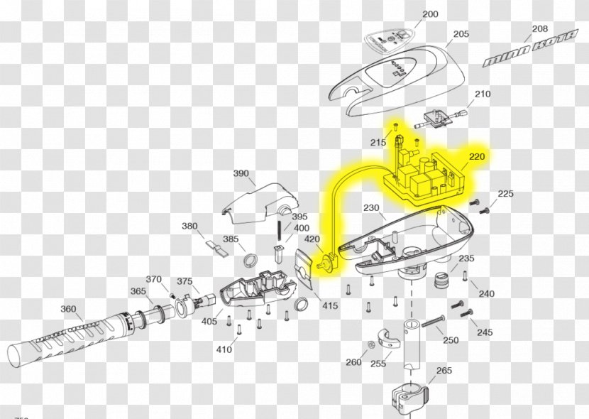 Trolling Motor Electric Bow Transom - Control Variable - Automobile Circuit Board Transparent PNG