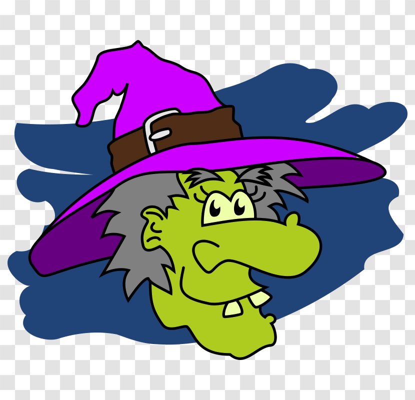Witchcraft Free Content Clip Art - Purple - Halloween Witch Clipart Transparent PNG
