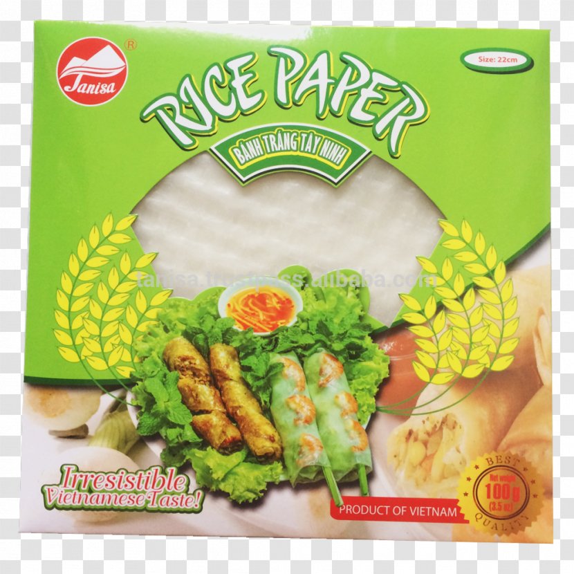 Paper Gỏi Cuốn Spring Roll Pho Chả Giò - Natural Foods - Rice Transparent PNG