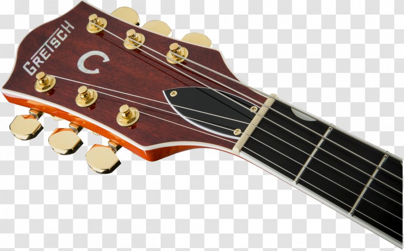 Acoustic Guitar Acoustic-electric Bass - Cartoon - Gretsch Transparent PNG