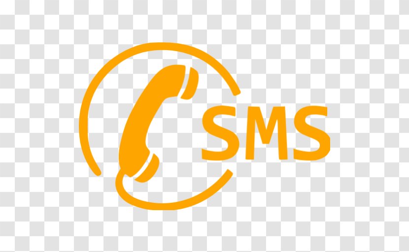 SMS Clip Art Logo Orange Transparent PNG