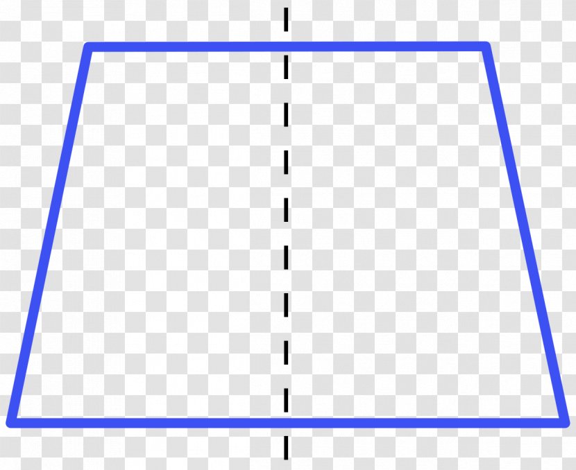 Isosceles Trapezoid Quadrilateral Geometry Parallel - Polygon - Vector Transparent PNG