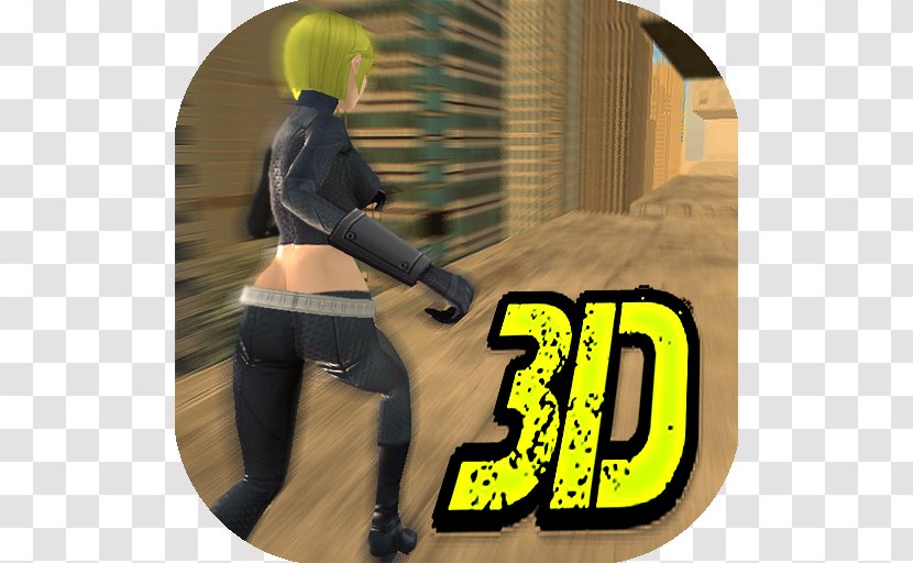 Video Game Brand Font - Yellow - B Parkour Transparent PNG