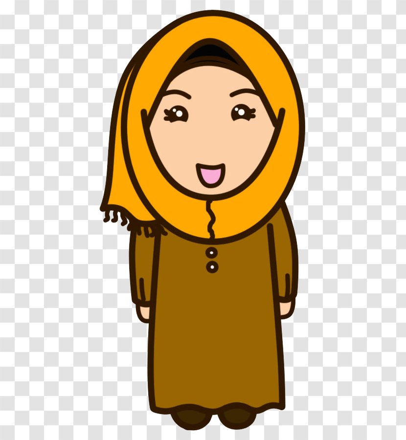 Cartoon Drawing Muslim Animated Film - Silhouette Transparent PNG