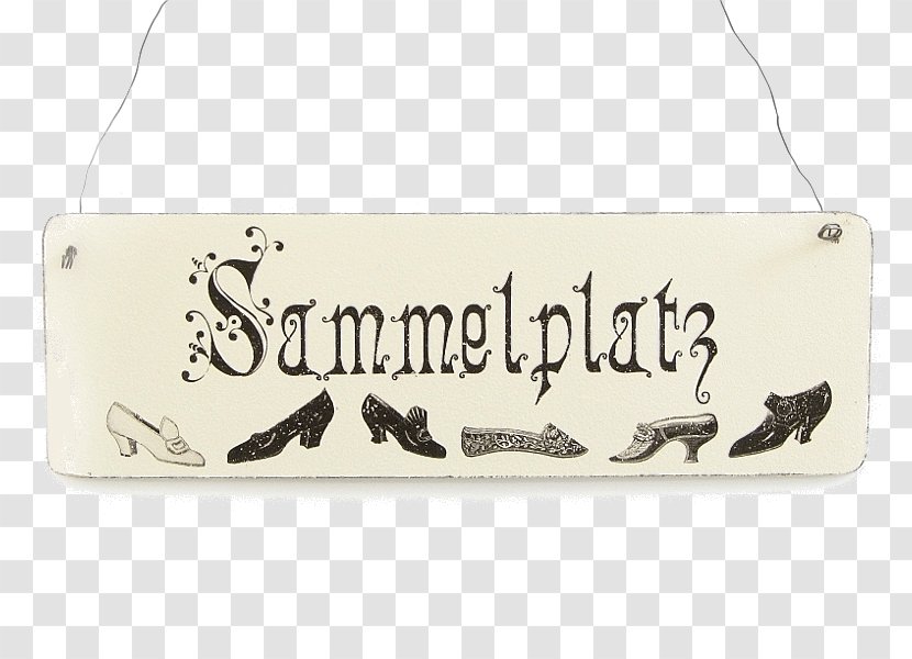 Text Sign Sammelplatz Vintage Font - Shield Transparent PNG