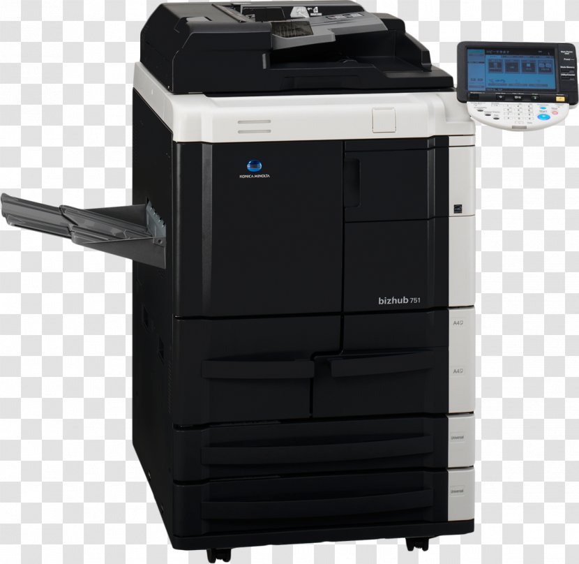 Photocopier Konica Minolta Multi-function Printer Toner - Computer Software - Xerox Transparent PNG