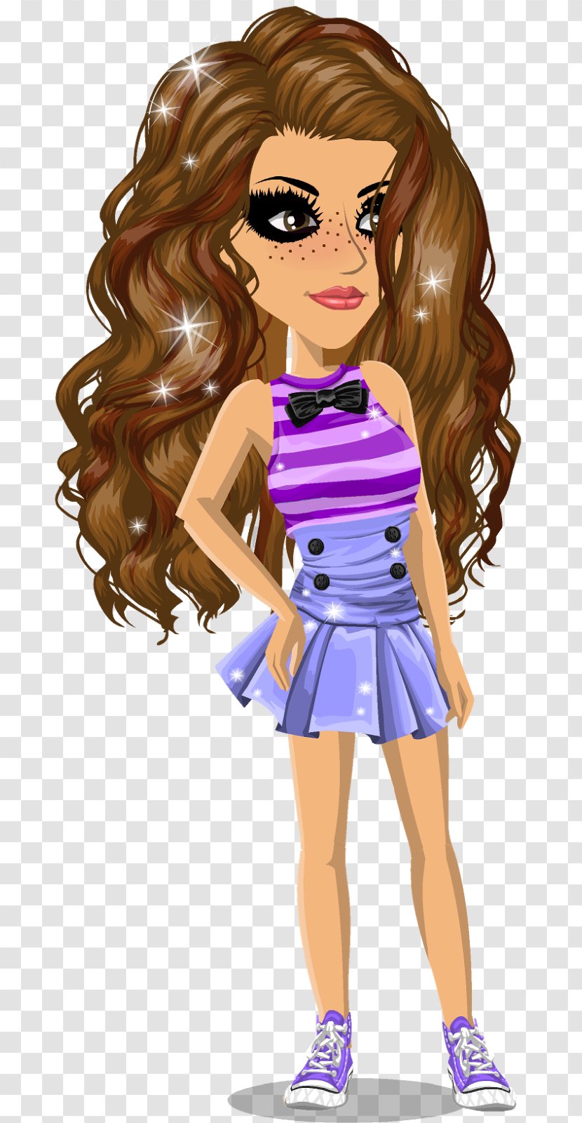 Georgie Henley MovieStarPlanet December Game January - Cartoon - Looks Transparent PNG