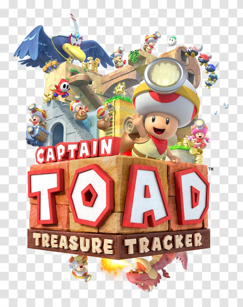 Captain Toad: Treasure Tracker Nintendo Switch Wii U 3DS Transparent PNG