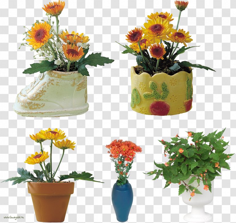Floral Design Cut Flowers Vase Bonsai Transparent PNG
