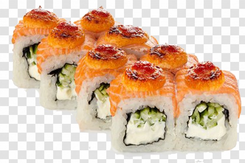 Sushi Japanese Cuisine California Roll Makizushi Sashimi Transparent PNG