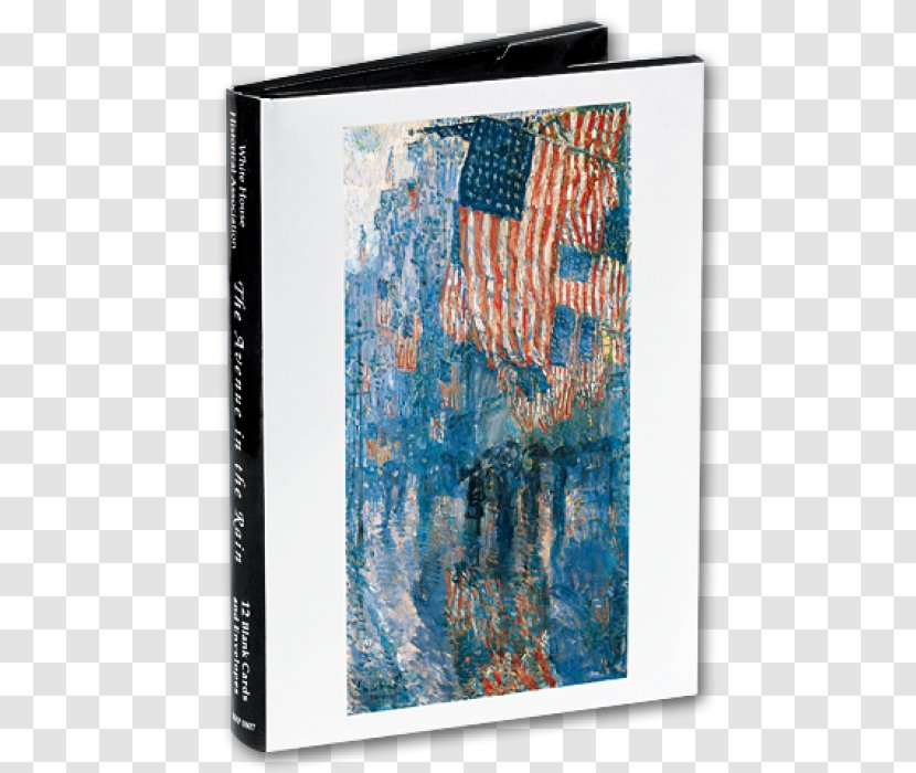 The Avenue In Rain United States Painting Work Of Art - Poster Transparent PNG