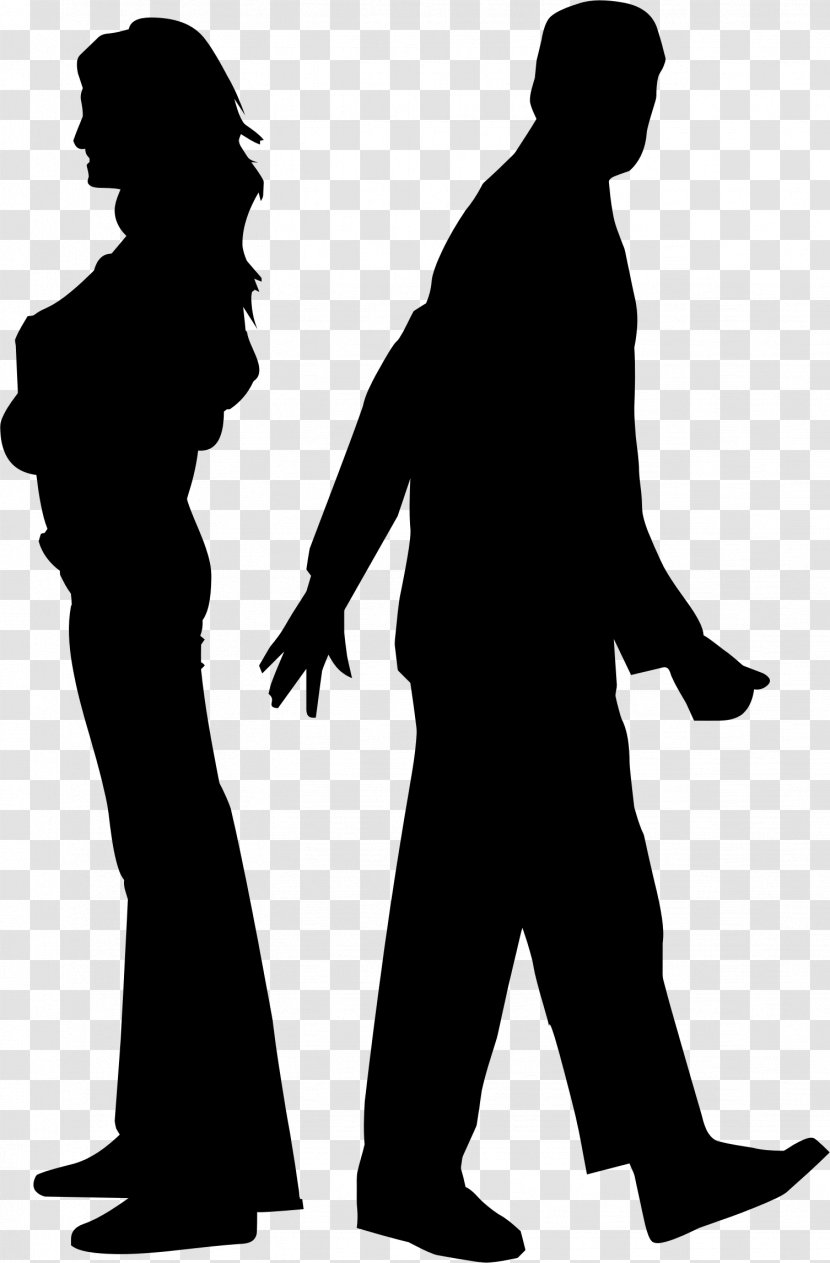 Silhouette Couple Marriage - Professional - Fighting Picture Transparent PNG