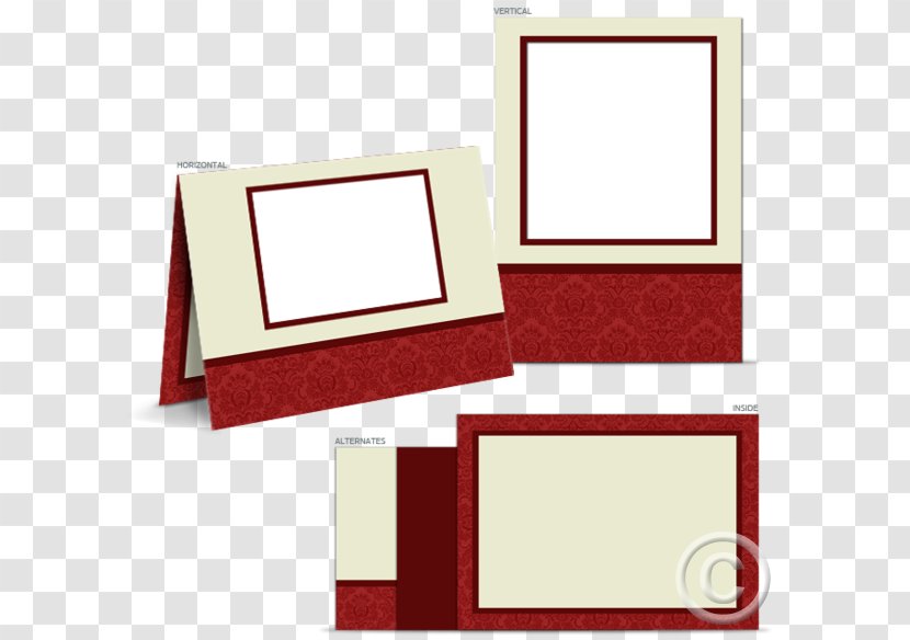 Picture Frames Rectangle - Greeting Card Templates Transparent PNG