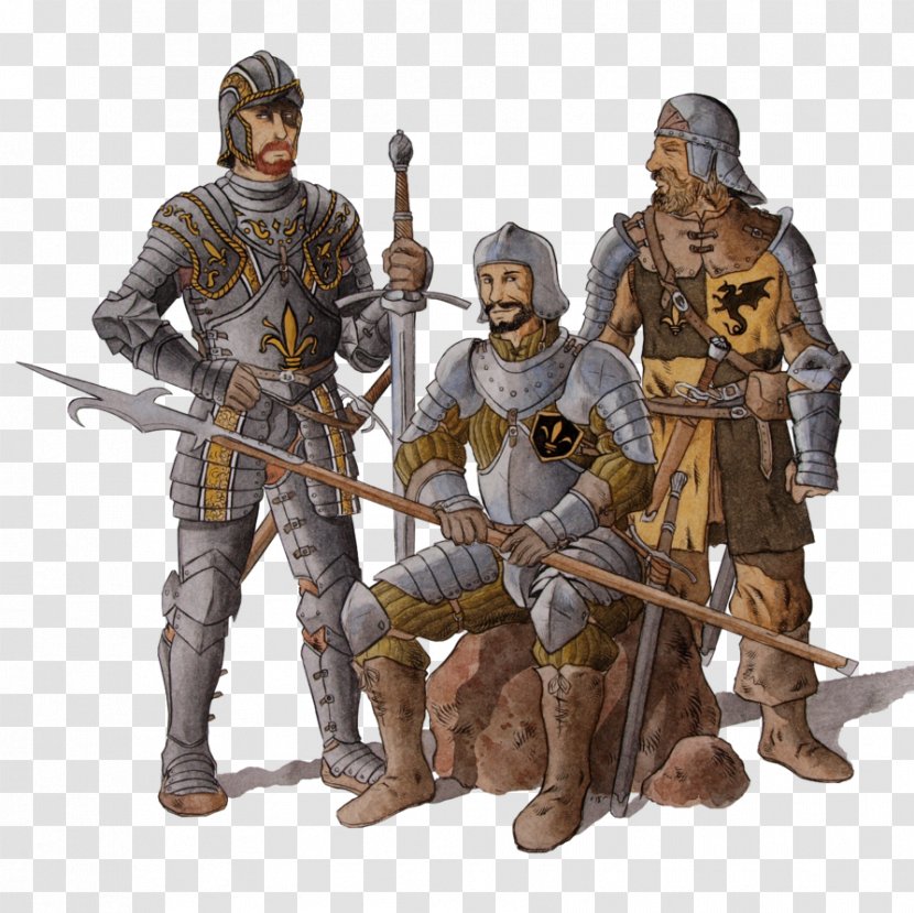 Middle Ages Armour Soldier Medieval Fantasy - Warrior Transparent PNG