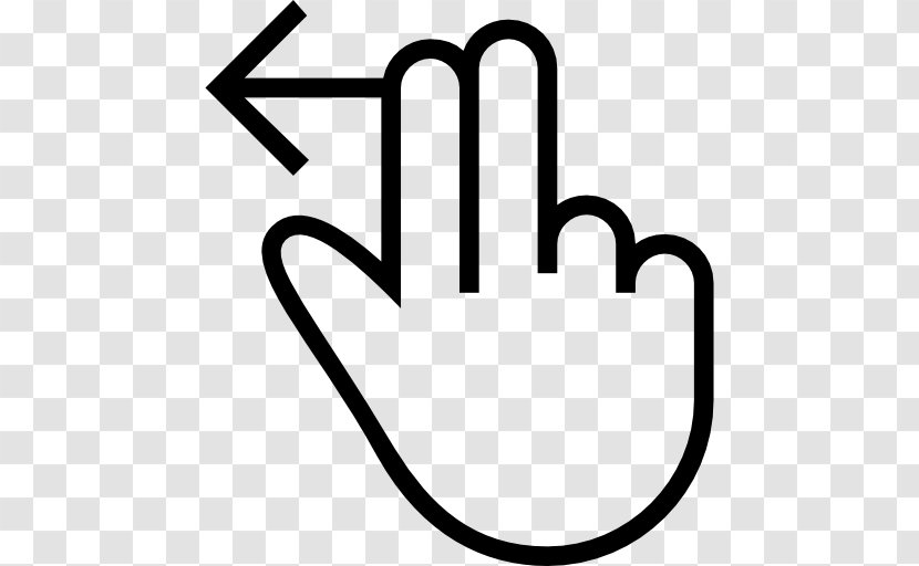 Swipe Icons Gesture Blog - Symbol - Finger Arrow Transparent PNG